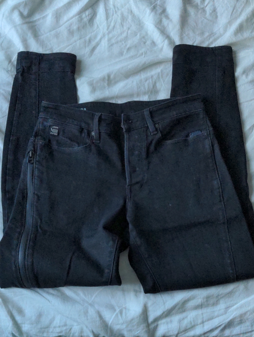 G-star Citishield Black Slim Jeans Size 30 X 34